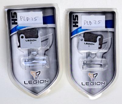 2 p. LEGION Plaquettes disques Legion Organic XTR 965 / XT 765 / LX 585 / Deore 535