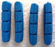 4 BRAKE SHIMANO CARBON PADS - 4 Patins de freins