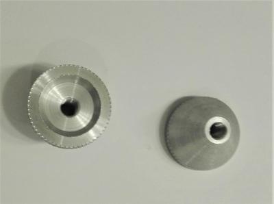 2 ALUMINUM SILVER CAMPAGNOLO SUPER RECORD - 2 Vis blocage alu