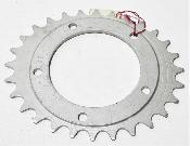 SHIMANO    CHAINRING - 28 T - Plateau BCD 74