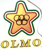 1 OLMO STICKER  - 1 Autocollant tube de direction