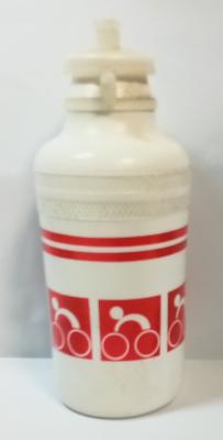 T.A 1980's VINTAGE BOTTLE - Bidon course Années 85 LE CYCLE Rouge