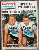 EQUIPE MAGAZINE - n°7 - 1965 -  SPECIAL CYCLISME 65