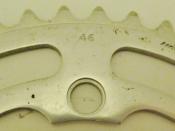 ALUMINIUM CHAINRING - 46 - Plateau alu BCD 122