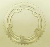 OFMEGA OLD ALUMINIUM CHAINRING - 42 - Plateau alu BCD 118