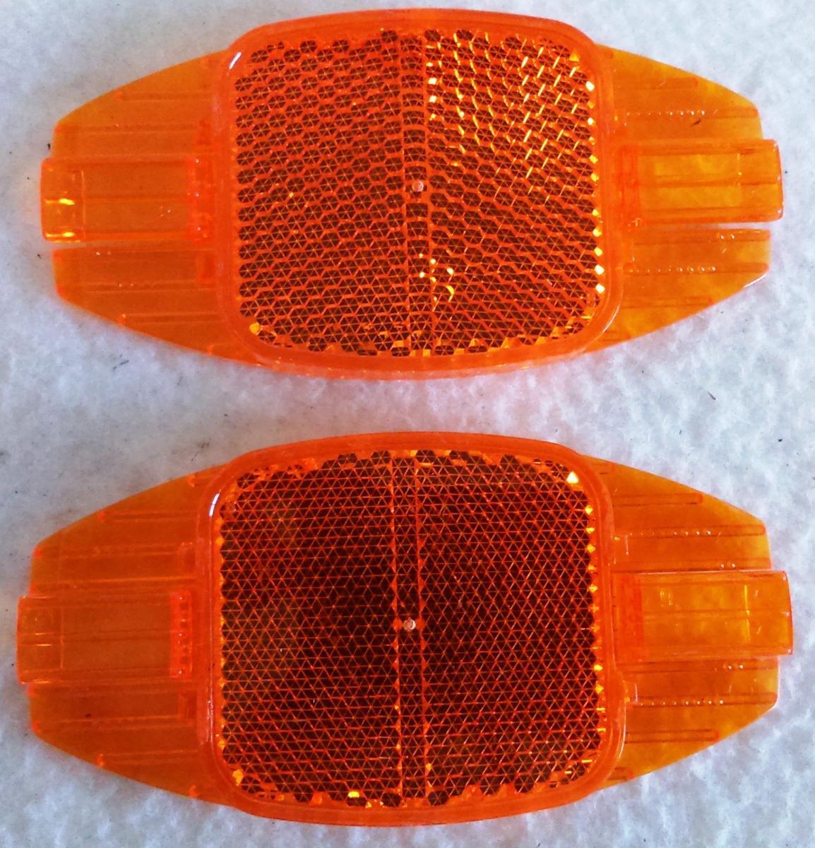 Onogal 3328 Réflecteurs catadioptres pour roue de vélo Orange