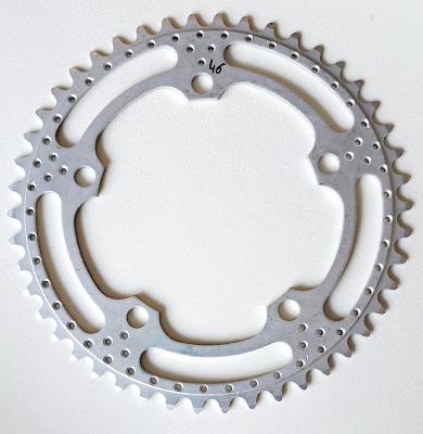 ALUMINIUM CHAINRING 46 - Plateau alu BCD 122
