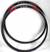 2 RIGIDA DP18 BROWN TIRE ALU RIMS - 700 - 28" - 32 - 2 Jantes pneus