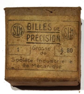 SIM BALLS - Grosse de bille (144 billes) Ø4.80mm
