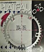 T.A ALUMINIUM CHAINRING - 44 - Plateau alu BCD 135