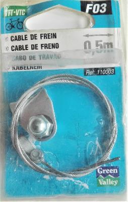 CABLE LIAISON DE FREIN + TRIANGLE  0.5m