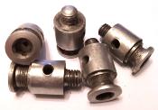  5 TRIPLE ALLOY CHAINRING BOLTS - 5 Vis assemblage triple plateaux alu