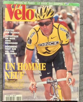 VELO MAGAZINE - Mensuel 340 03/1998 - JALABERT + GUIDE EQUIPES 98