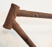 10 Cadres COURSES neufs bruts acier 48