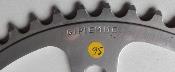 GIPIEMME ALUMINIUM CHAINRING 52 - Plateau alu BCD 144