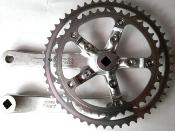 MICHE MONOLITHIC  CRANKSET 165 42/48 - Pedalier double ou triple