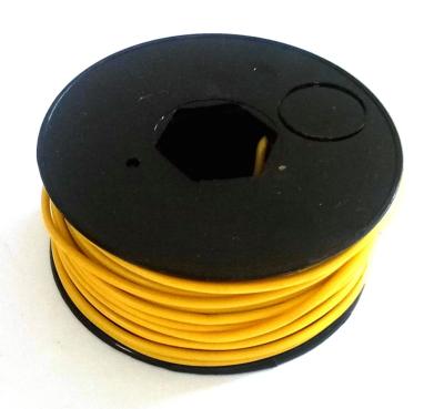 5 METER YALOW ELECTRIC WIRE 9/10 - 5 metres fil electrique JAUNE 9/10