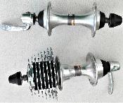 MICHE HUBS 8 SPEEDS - 36 HOLES - Paire de moyeux 14/21