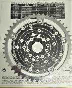 T.A ALUMINIUM CHAINRING - 46- Plateau alu BCD 144