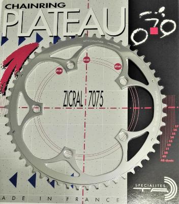 T.A ALUMINIUM CHAINRING - 53 S-130/9 G2 - Plateau alu BCD 130