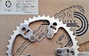 T.A TRIPLE ALUMINIUM CHAINRING - 42 - Plateau alu BCD 135