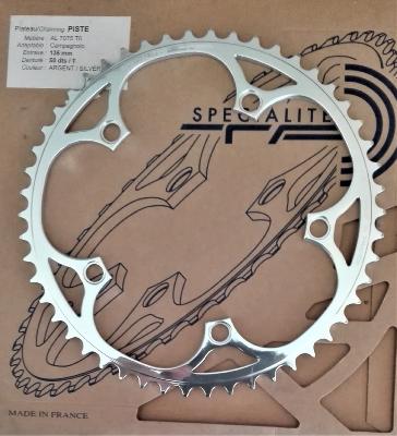 T.A ALUMINIUM CHAINRING - 50 - Plateau alu BCD 135