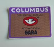 COLUMBUS FODERI GARA STICKER - Autocollant serie de tubes