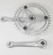 OFMEGA  CRANKSET    -39 T-  Pedalier 125mm