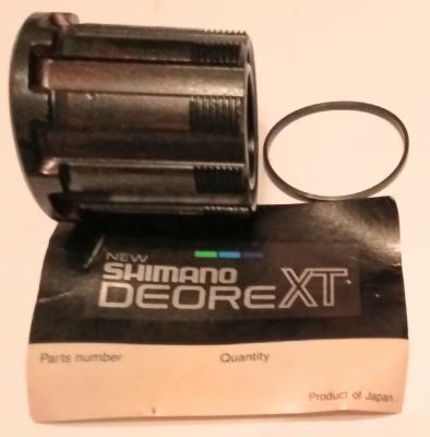 SHIMANO XT FREEWHEEL BODY - Corps de cassette 7 Vit.