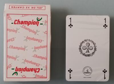 Jeu 32 cartes Caravane TOUR DE FRANCE - CHAMPION