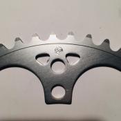 ALUMINIUM STRONGLIGHT 190 CHAINRING 50 - Plateau alu BCD 122