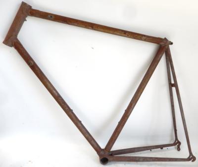 "NOS" RAW STEEL FRAME - Cadre COURSE brut acier 59