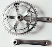 SHIMANO 600 BIOPACE CRANKSET 170  BCD 130 - Pédalier 6400