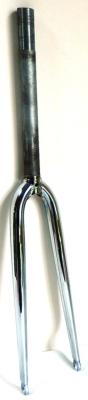 CHROMED STEEL FORK - GABEL - Fourche 700 course chromée