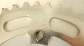 ALUMINIUM PISTA T.A CHAINRING 45 - Plateau alu piste BCD 110