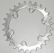  T.A CYCLOTOURISTE ALUMINIUM CHAINRING -28 - Plateau alu 6 trous