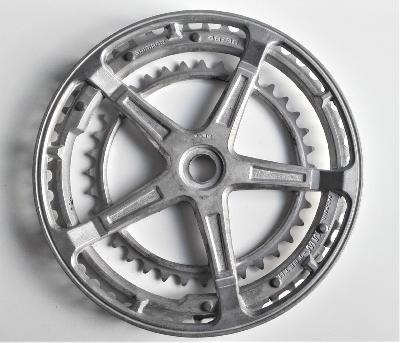 SHIMANO MW   ALUMINUM DOUBLE CHAINRING    - 48 / 36 - Doubles plateaux 