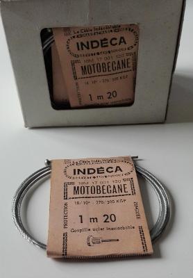 25 BRAKES CABLES INDECA MOTOBECANE - Cables de frein 1.20m