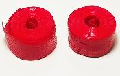  PLASTIC TAPE FOR HANDLBARS RED - Guidoline orange