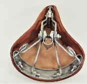 DACTYL 1960's LEATHER SADDLE  - Selle neuve cuir véritable