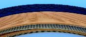 2  MICHELIN B3 World Tour 35-584  650X35B Noirs/Bruns  + 2 chambres à air