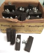 4 POULIQUEN BRAKE PADS - 4 Patins de freins