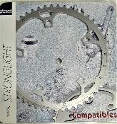 STRONGLIGHT ALUMINIUM CHAINRING - 51 - Plateau alu BCD 135