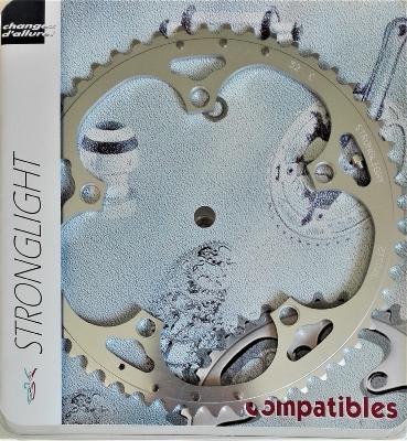 STRONGLIGHT ALUMINIUM CHAINRING - 52 - Plateau alu BCD 110