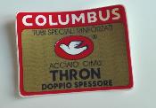 COLUMBUS FODERI THRON STICKER - Autocollant serie de tubes