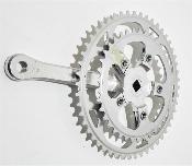 PEUGEOT   CRANKSET ARM 170 mm + 2 CHAINRINGS -  50 /38 T  - Manivelle Droite +  2 Plateaux