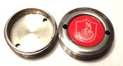 ALUMINIUM CAMPAGNOLO STYLE CRANKSET DUST CAPS - Bouchon de manivelle