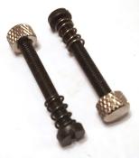 2 DROPOUT ADJUSTER SCREWS  - 2 Butées de patte de cadre 27mm