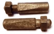 2 COTTER PINS - 37 x 9.5 mm - 2 Clavettes de pédalier