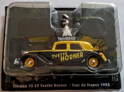 Miniature 1/43 NOREV CITROEN 15 Ch. " Yvette HORNER " 1955